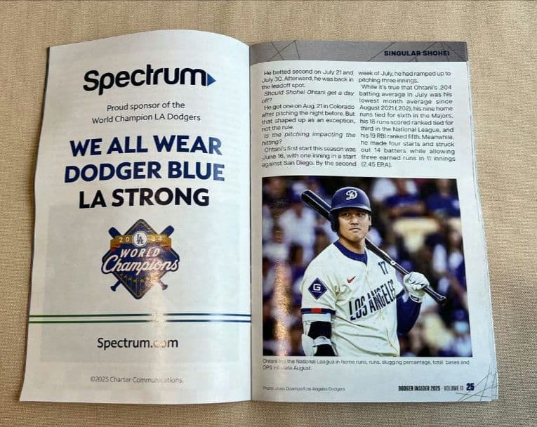 大谷翔平　ドジャースボブルヘッド 9/10配布