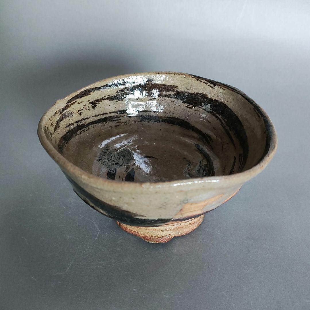 鈴木五郎　絵唐津茶碗　鯉江良二