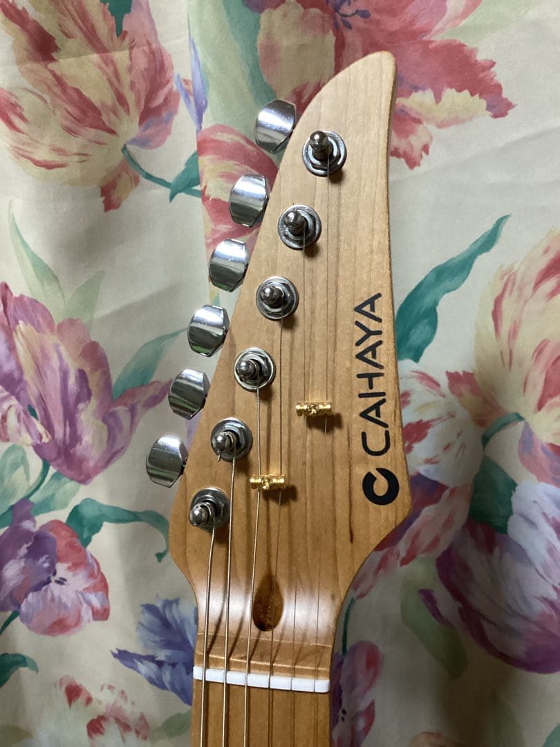 KAHAYA エレキギター ストラトキャスター ローステッドメイプル 初心者