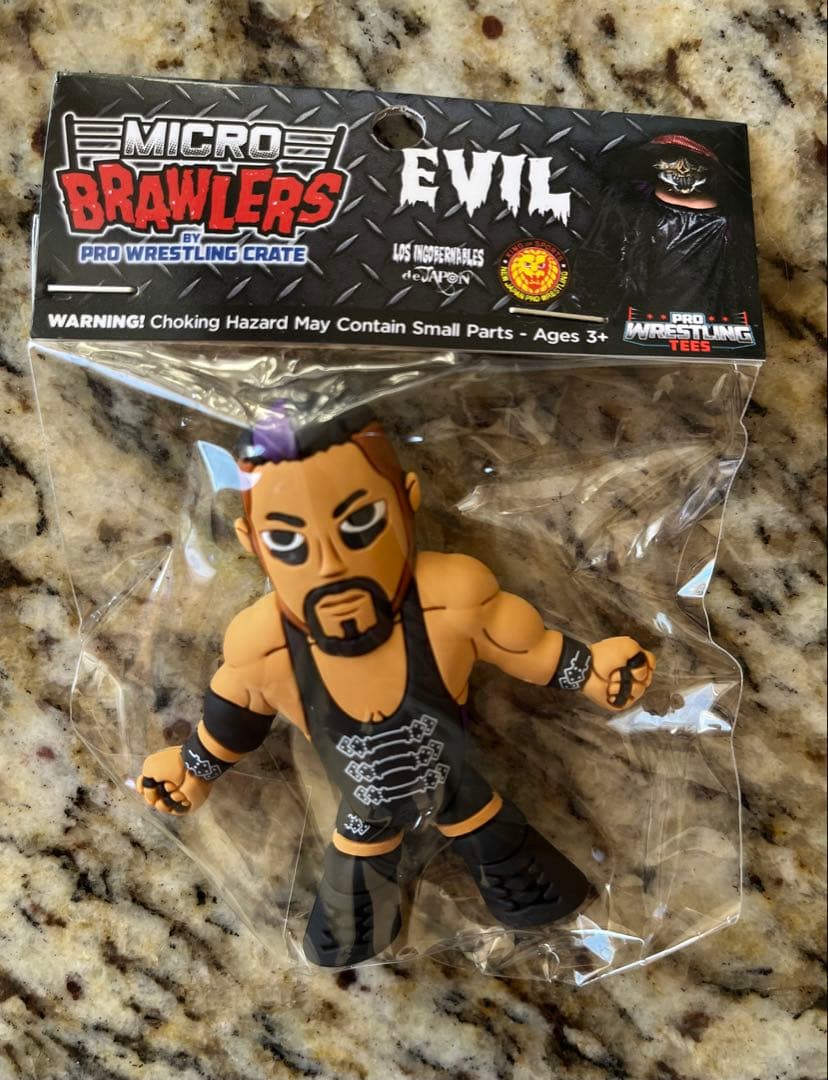 【激レア】LIJ マイクロブロウラー 5体セット 米国限定 NJPW公式