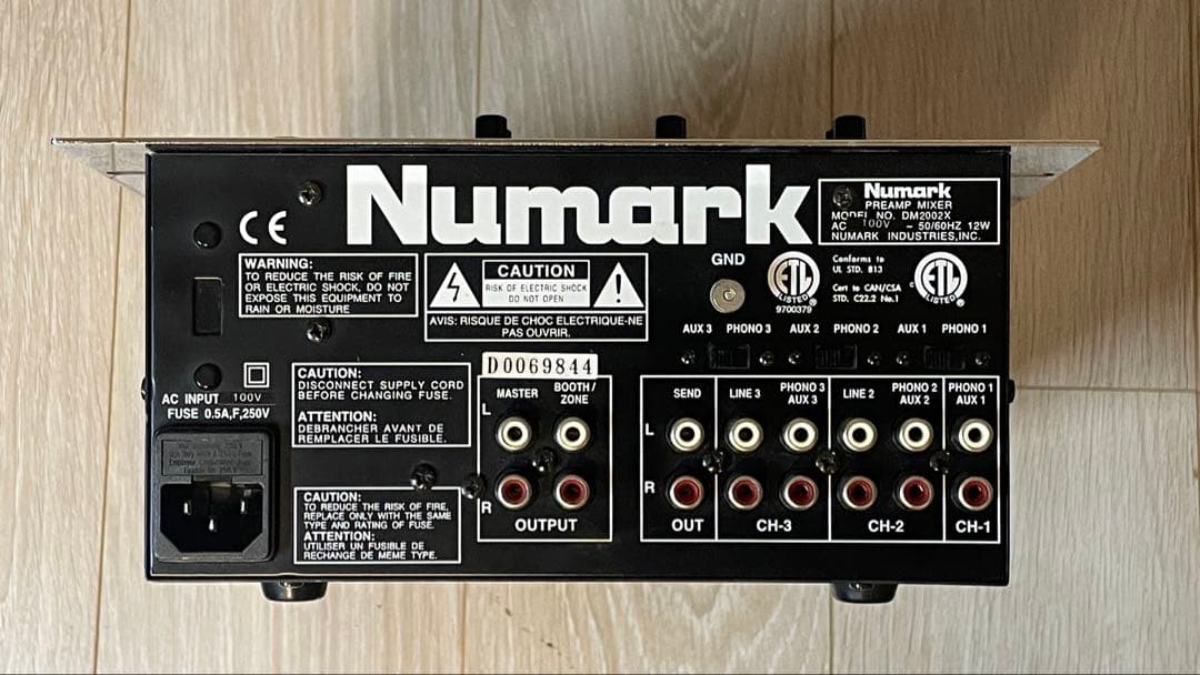 【希少•音出確認済】Numark DM2002X/ DJミキサー