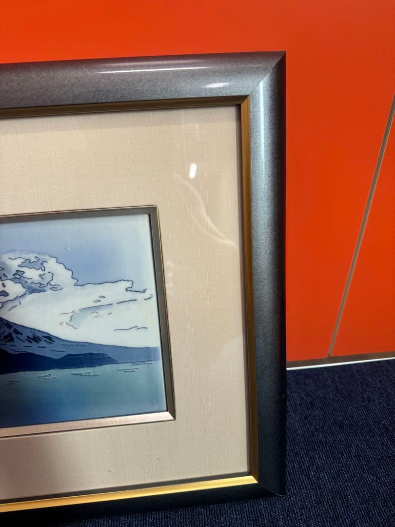 1823 美術品　辻聡彦作　額