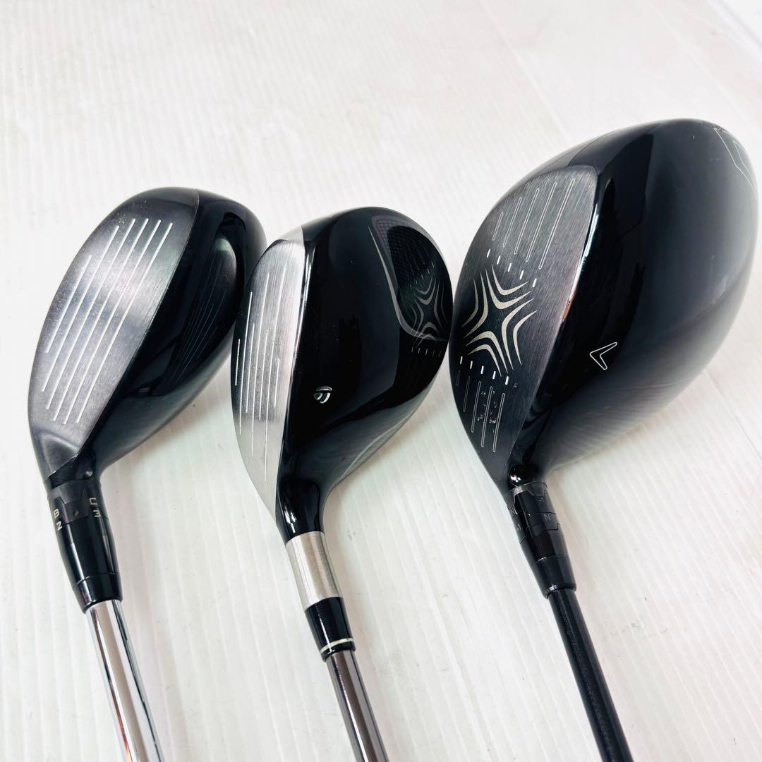 【豪華】テーラーメイド CB　キャロウェイ　メンズゴルフ　12本セット　S　 右