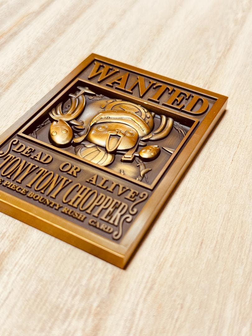 チョッパー ワンピース カード カード 3D 石板 アンティーク