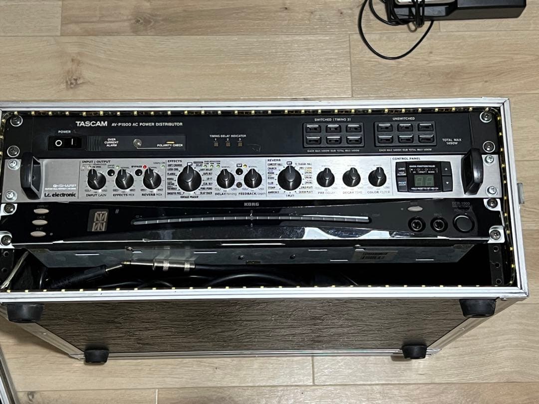 エフェクターラックセット(※詳細必読)