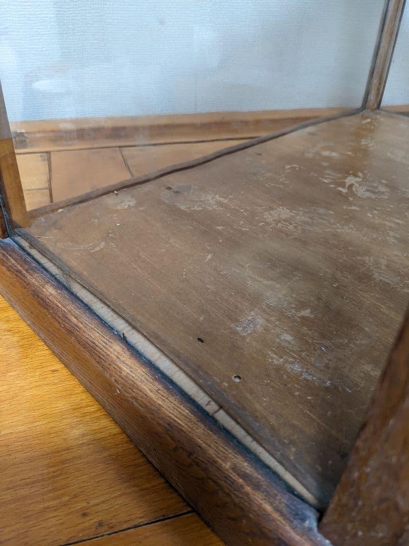 昭和レトロ　アンティーク　コレクションケース　ディスプレイケース　ガラスケース