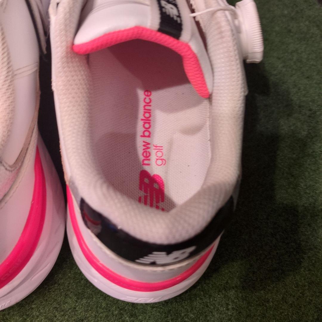 ニューバランス ゴルフシューズ BOA スパイクレス レディース 24,5cm