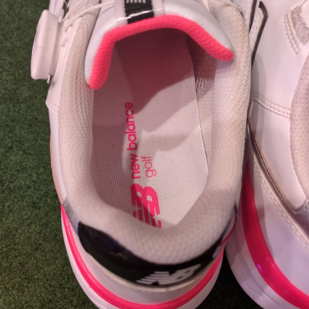 ニューバランス ゴルフシューズ BOA スパイクレス レディース 24,5cm