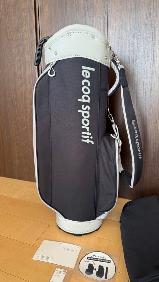 【2in1】ルコックゴルフ セルフクラブケース内蔵キャディバッグ