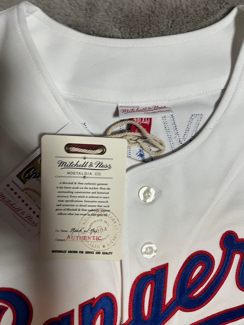 MLB ノーラン・ライアン サインユニホーム Mitchell & Ness