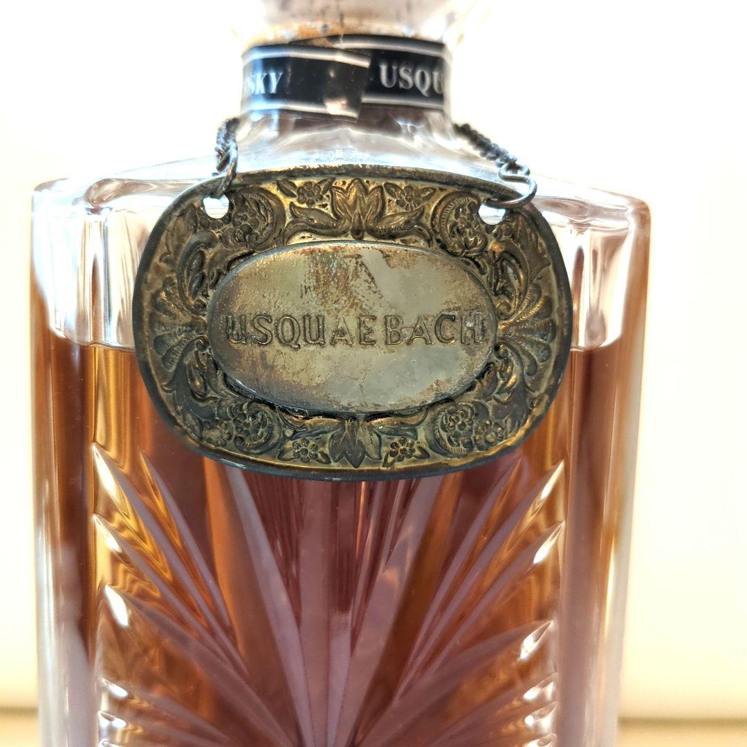 【レア・未開栓】Usquaebach Crystal Decanter　替栓付き