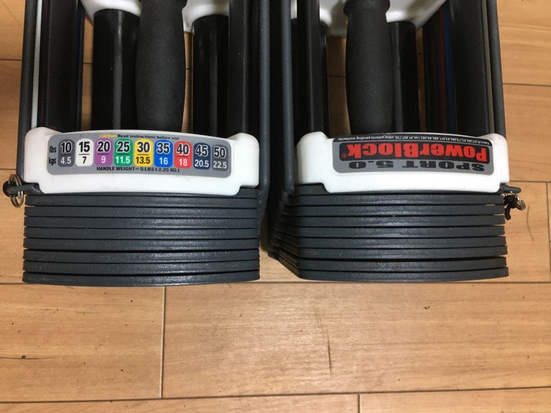 ②POWERBLOCK SPORT5.0パワーブロック ダンベル 23Kg×1個