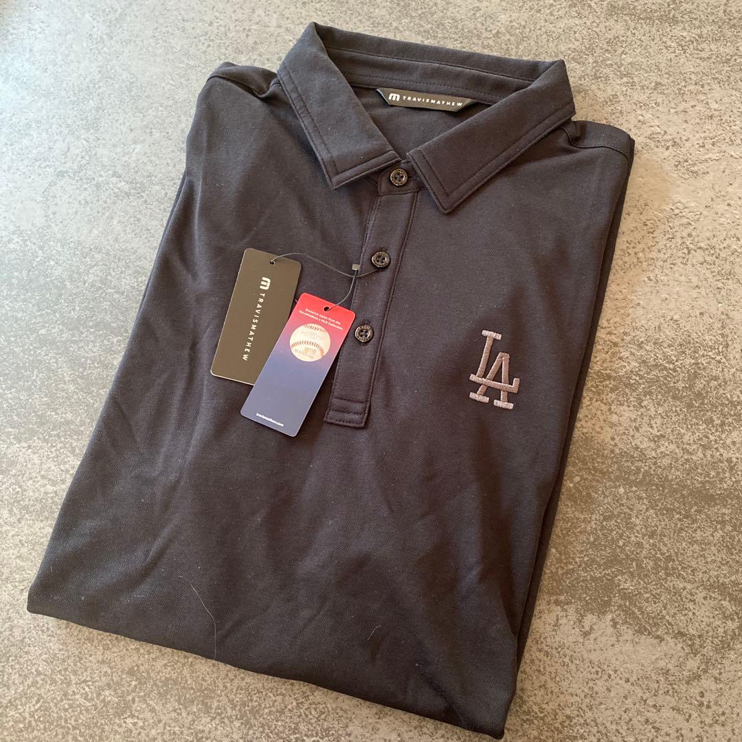 【新品完売品】トラビスマシュー×MLB コラボ ポロシャツ L ブラック