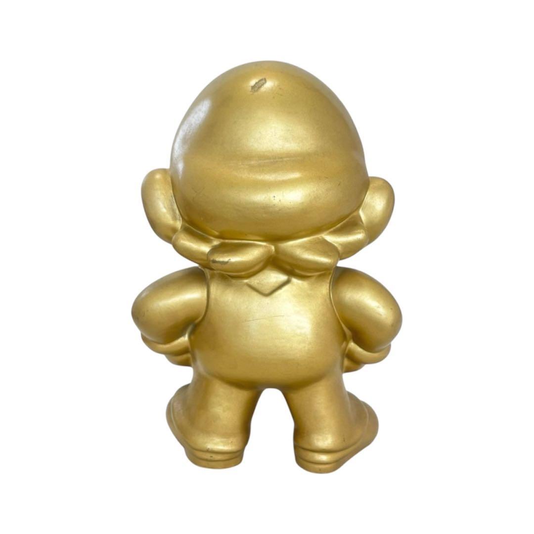 【ゆう101】任天堂 スーパーマリオ ゴールド 黄金のマリオ像 非売品