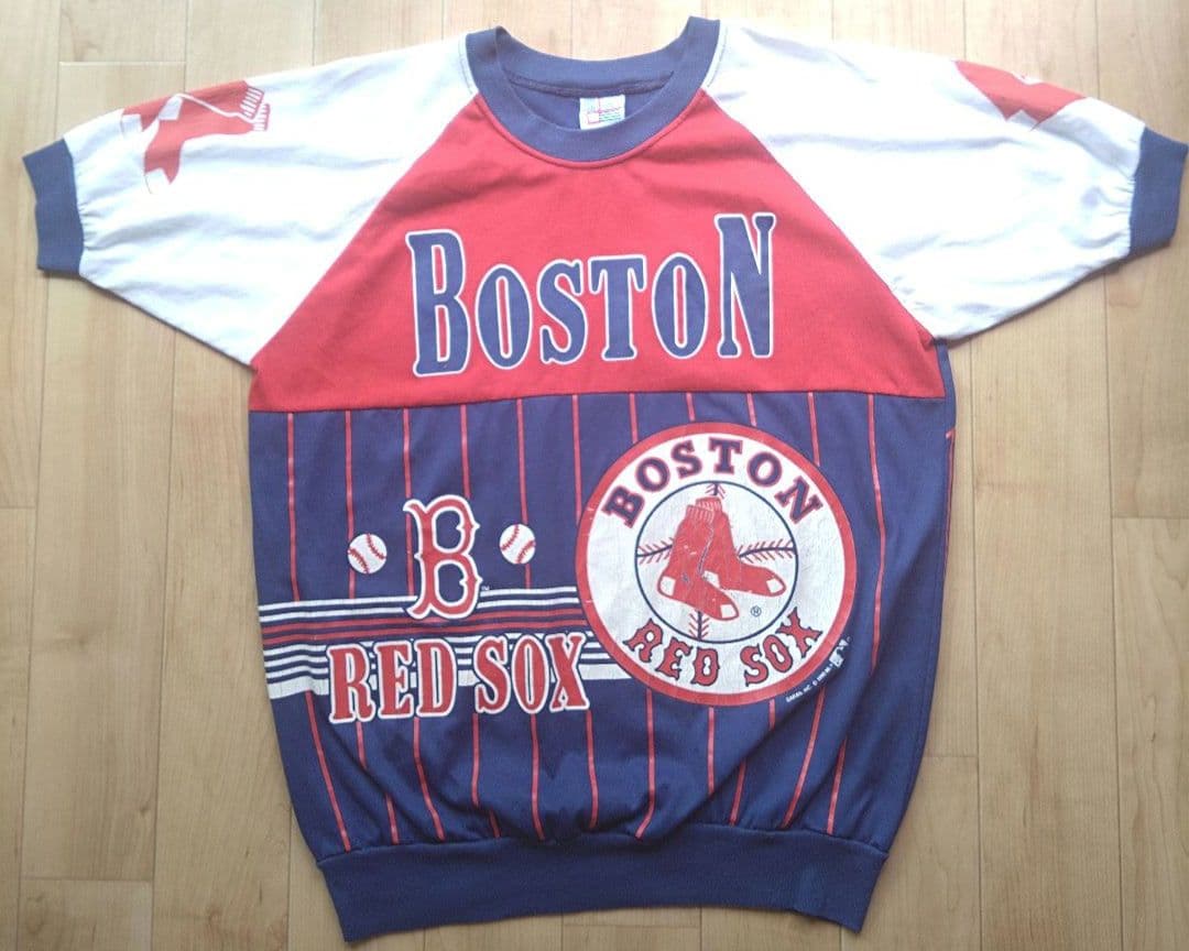 ⭕️BOSTON RED SOX 90sリンガーＴシャツ MLB レッドソックス