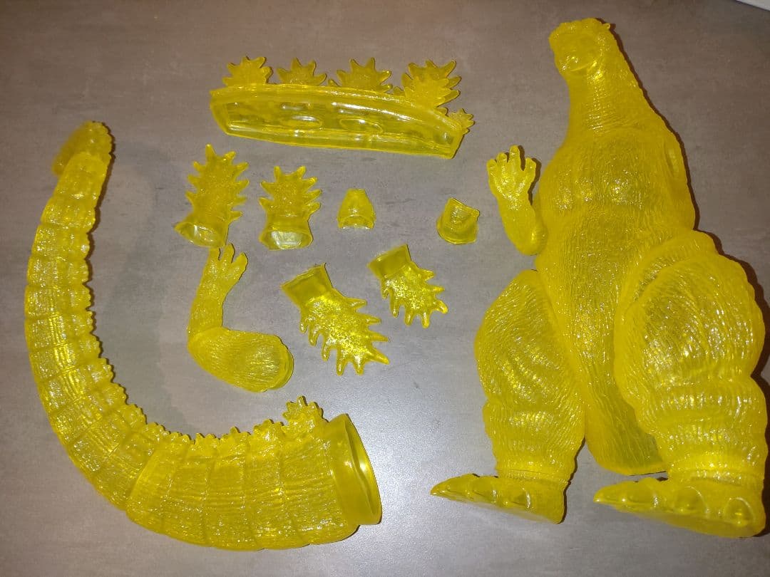 マーミット　リアルタイプ　デスゴジ　ゴジラvsデストロイア　ソフビキット