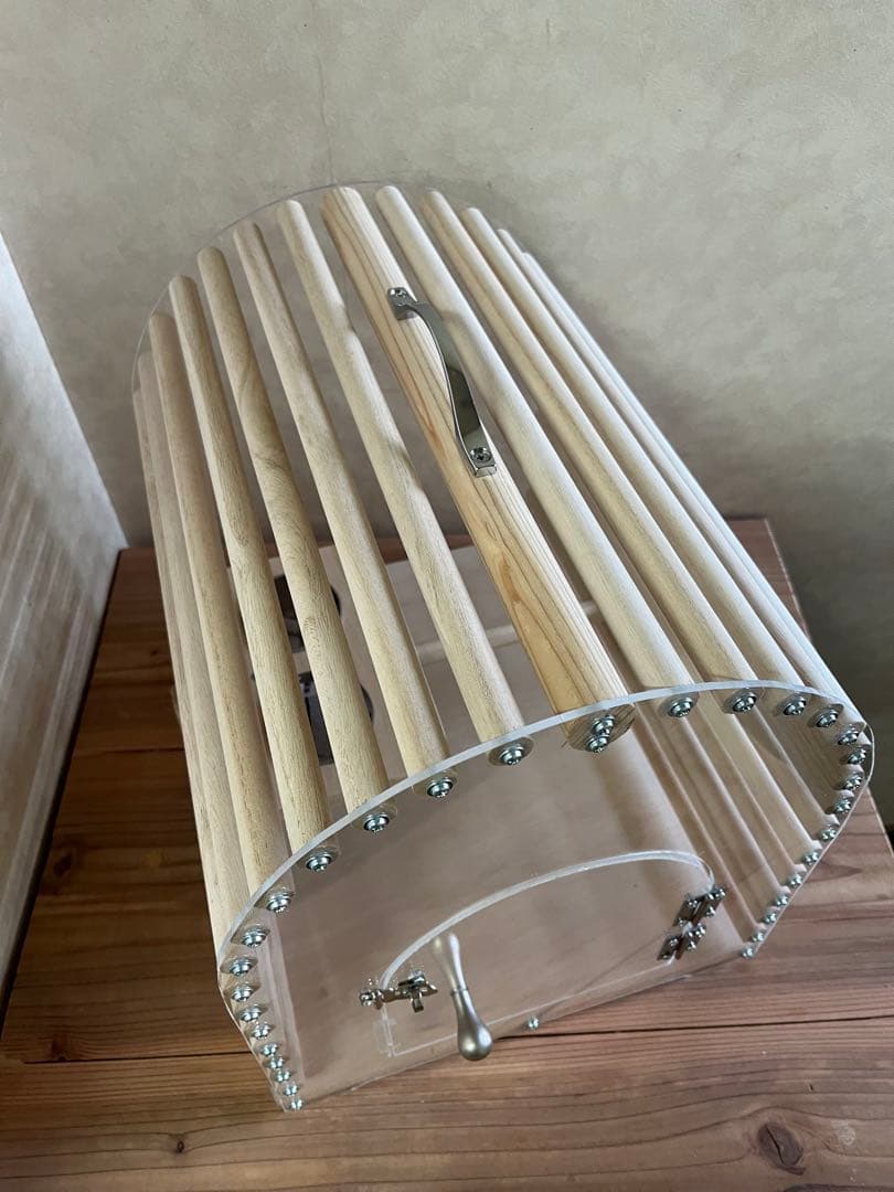 きchanアクリルキャリーケースバードキャリー