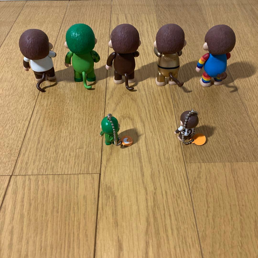 マイクロモンチッチ5体とキーホルダー2体