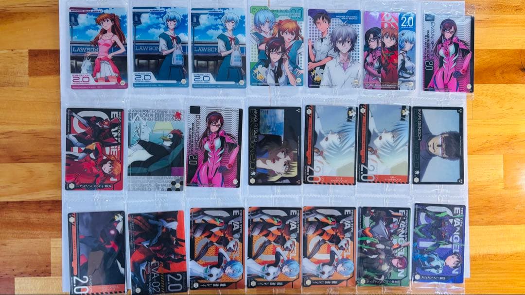 【未開封21枚】エヴァンゲリオン2.0 希少カード（年末限定セール）