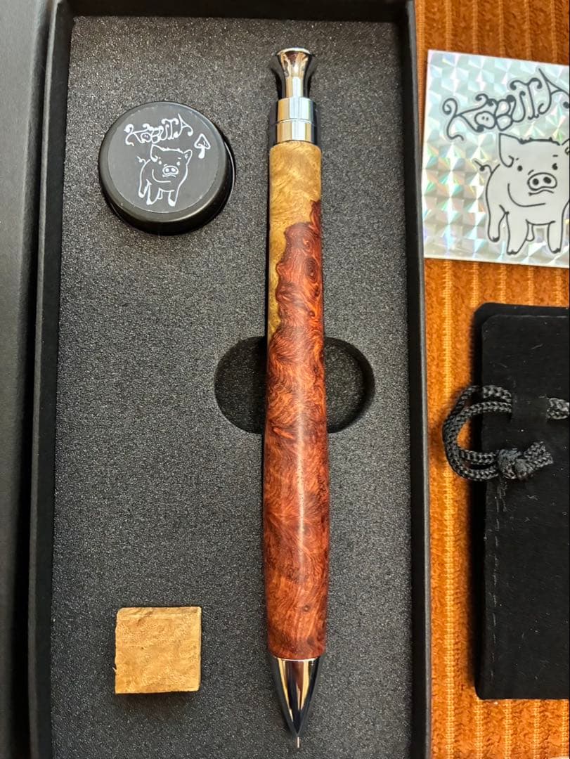 こぶた工房　花梨紅白極上杢 Naoki Kkosamaさま専用