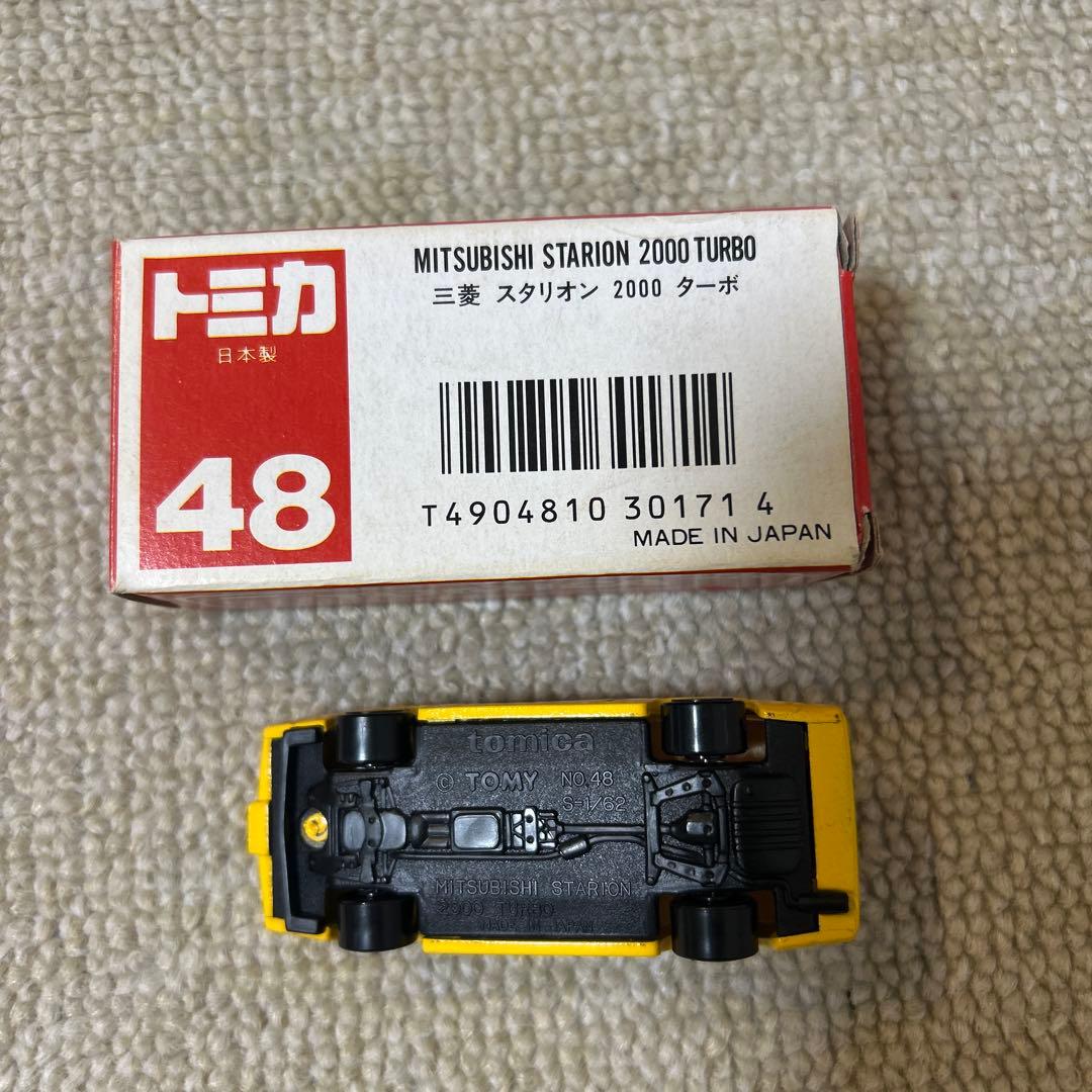 日本製トミカ 赤箱 三菱 スタリオン2000 ターボ1/62