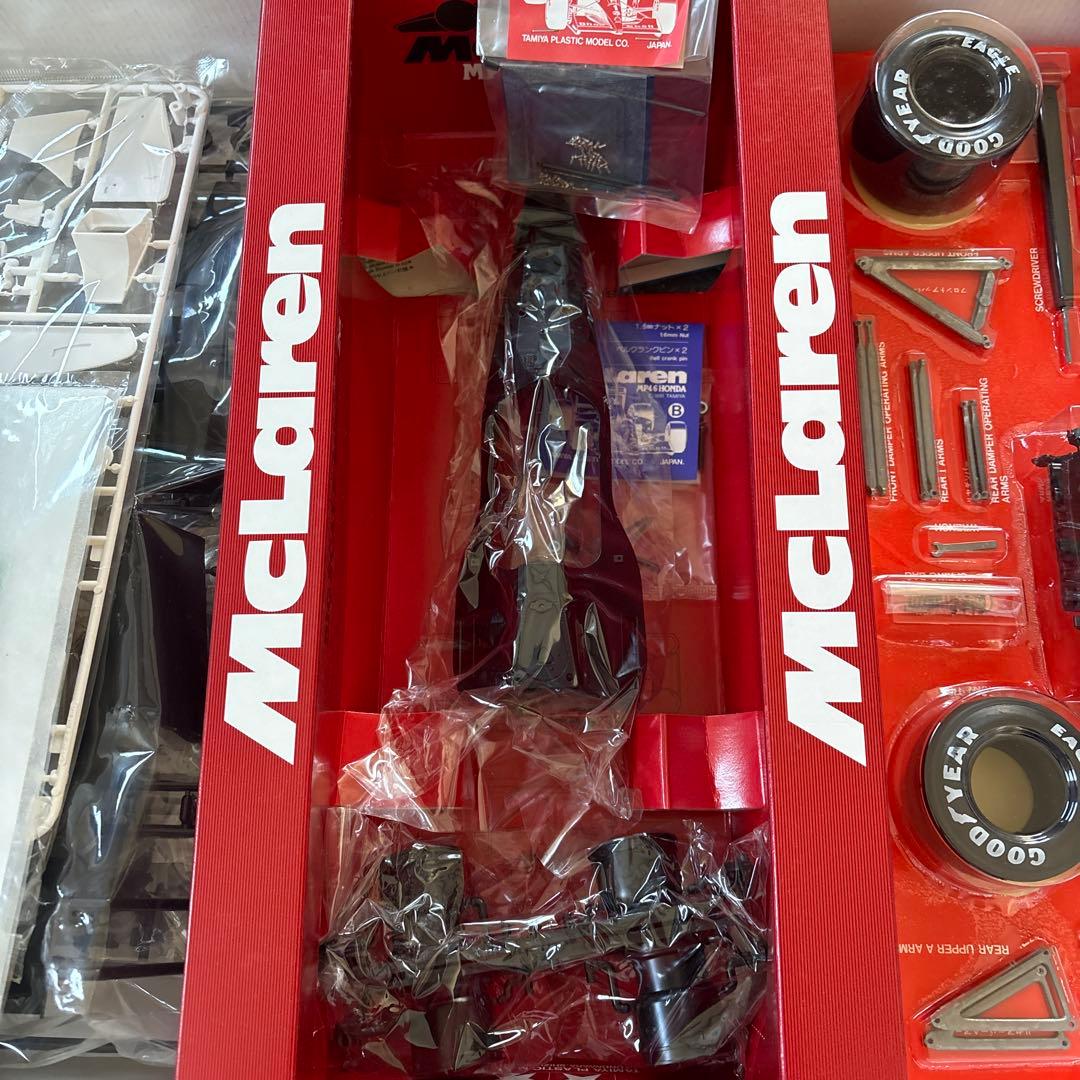フルビュー！セナフィギュア付き！田宮　 McLaren MP4/6 1/12