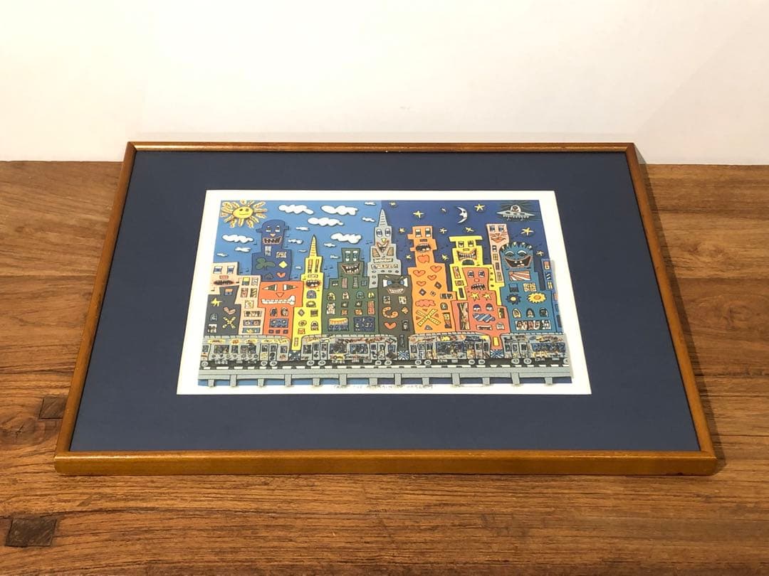 james rizzi ジェームス リジィ 額装ポスター ①