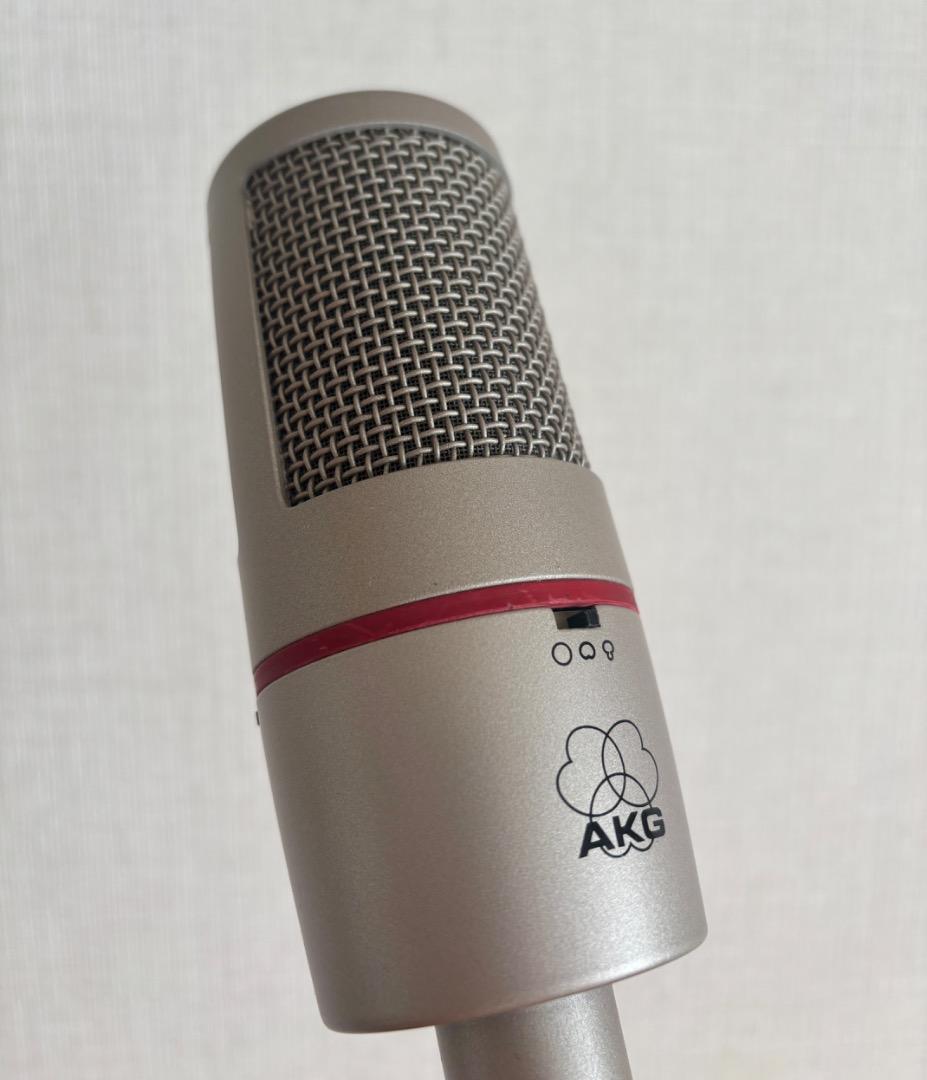 AKG コンデンサーマイク C4000B／サスペンションホルダー&ケース付き