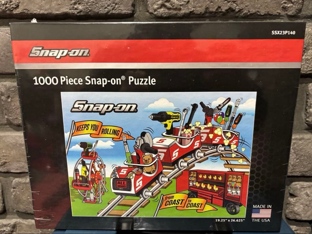Snap-on Tools スナップオン ぬいぐるみ パズル　新品セット