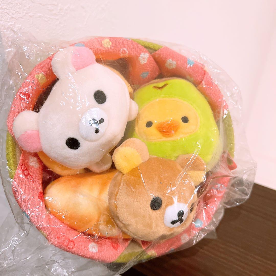 リラックマ　和菓子テーマ　春の菓子折りぬいぐるみセット