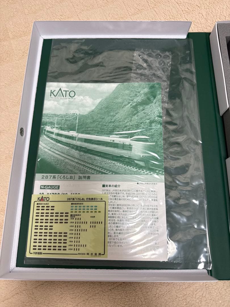 KATO 287系くろしお 6両基本セット