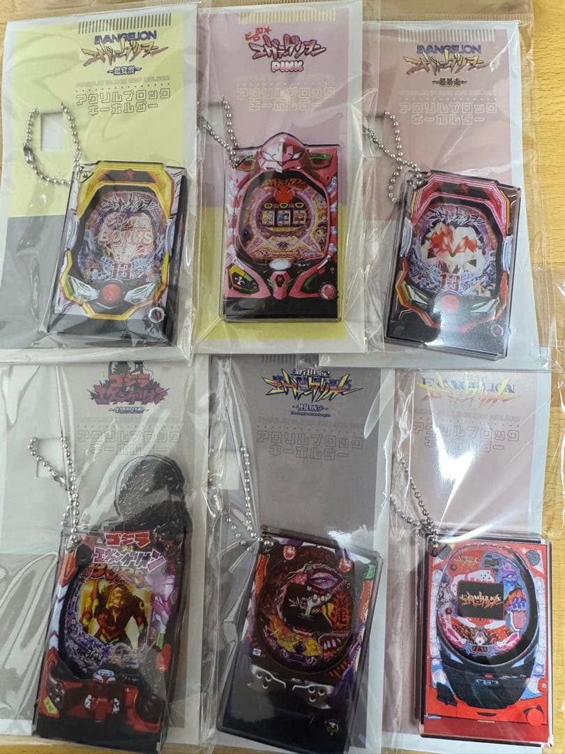 エヴァンゲリオン　アクリルキーホルダー