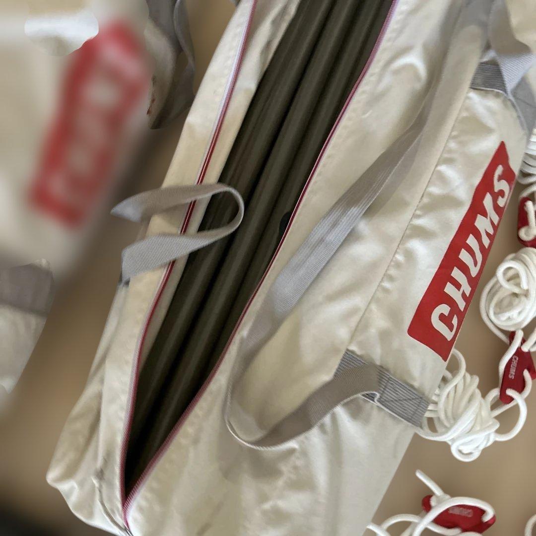 CHUMS キャンプテント ホワイト・イエロー