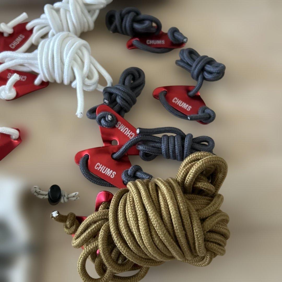 CHUMS キャンプテント ホワイト・イエロー