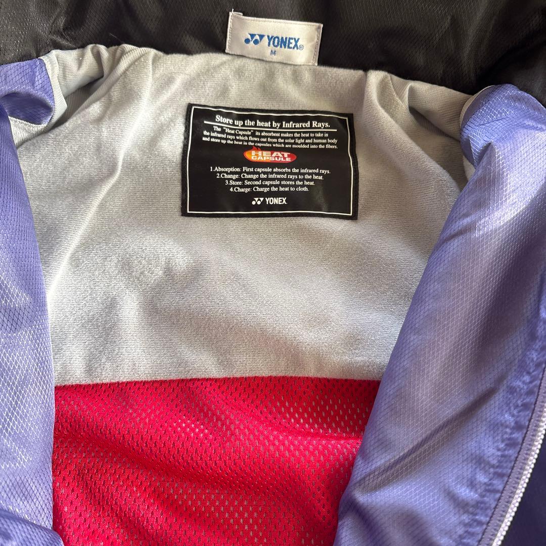 YONEXスタンドカラーヒートテックウォームアップブルゾン☆