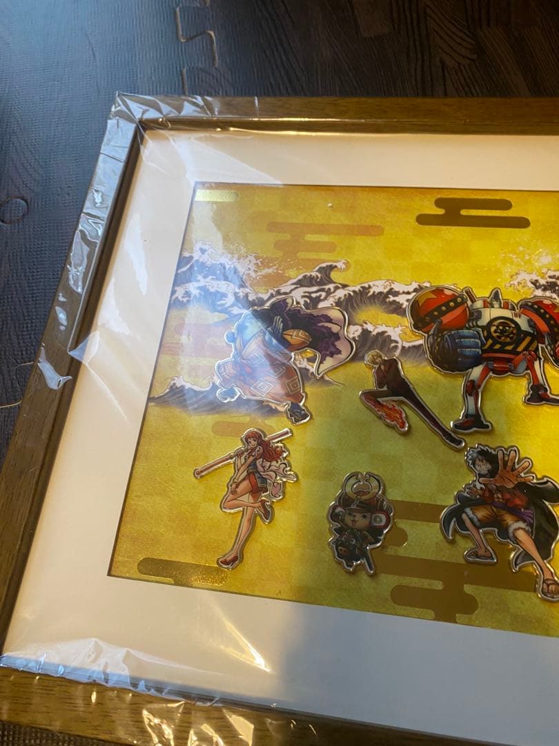 ワンピース　額装ピンバッジ　1000話　10 0巻　記念