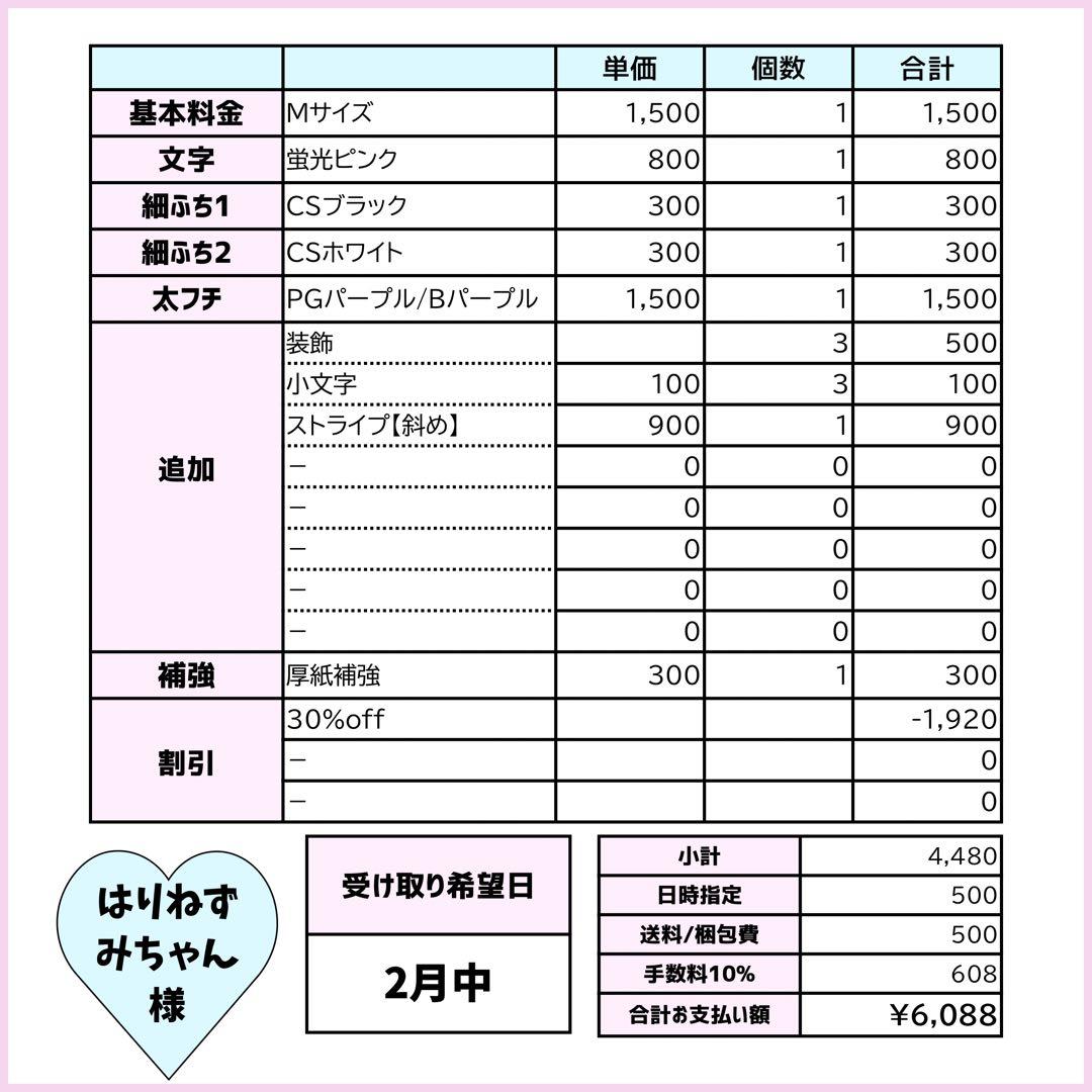 はりねずみちゃんページ♡ネームボード うちわ文字 連結文字パネル オーダー
