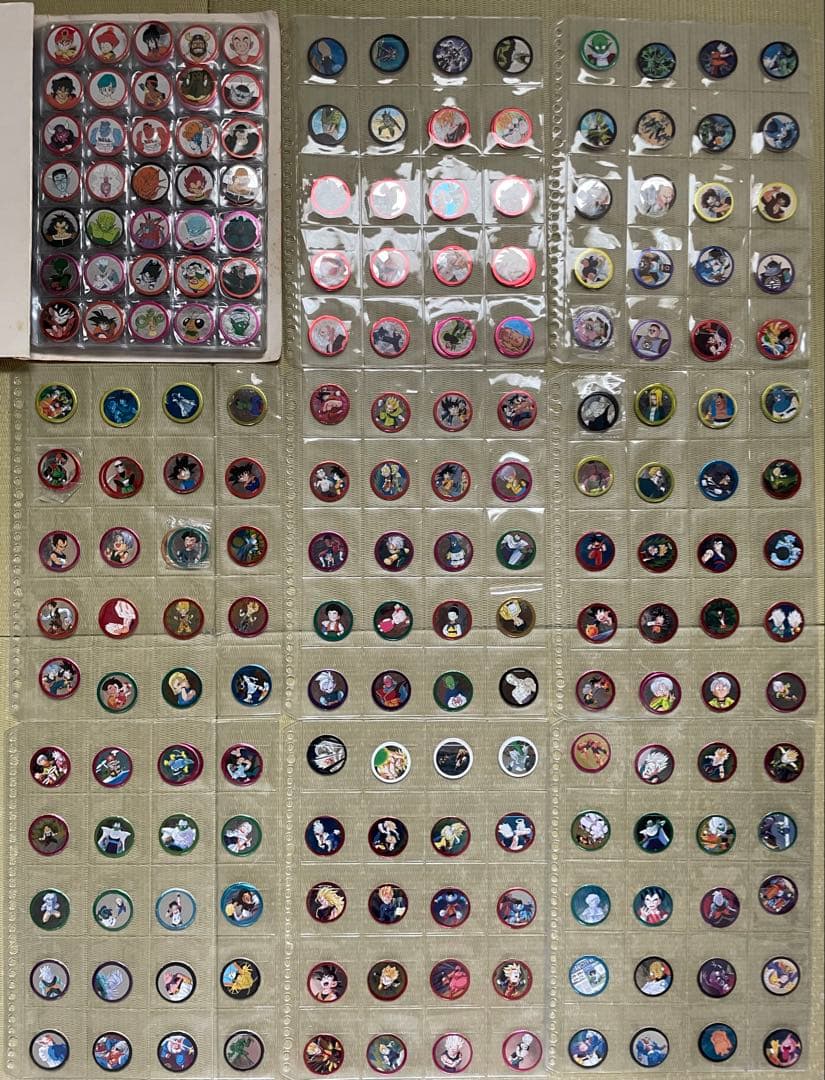 ドラゴンボール　メンコ　めんこ　メンコホルダー　フルコンプ