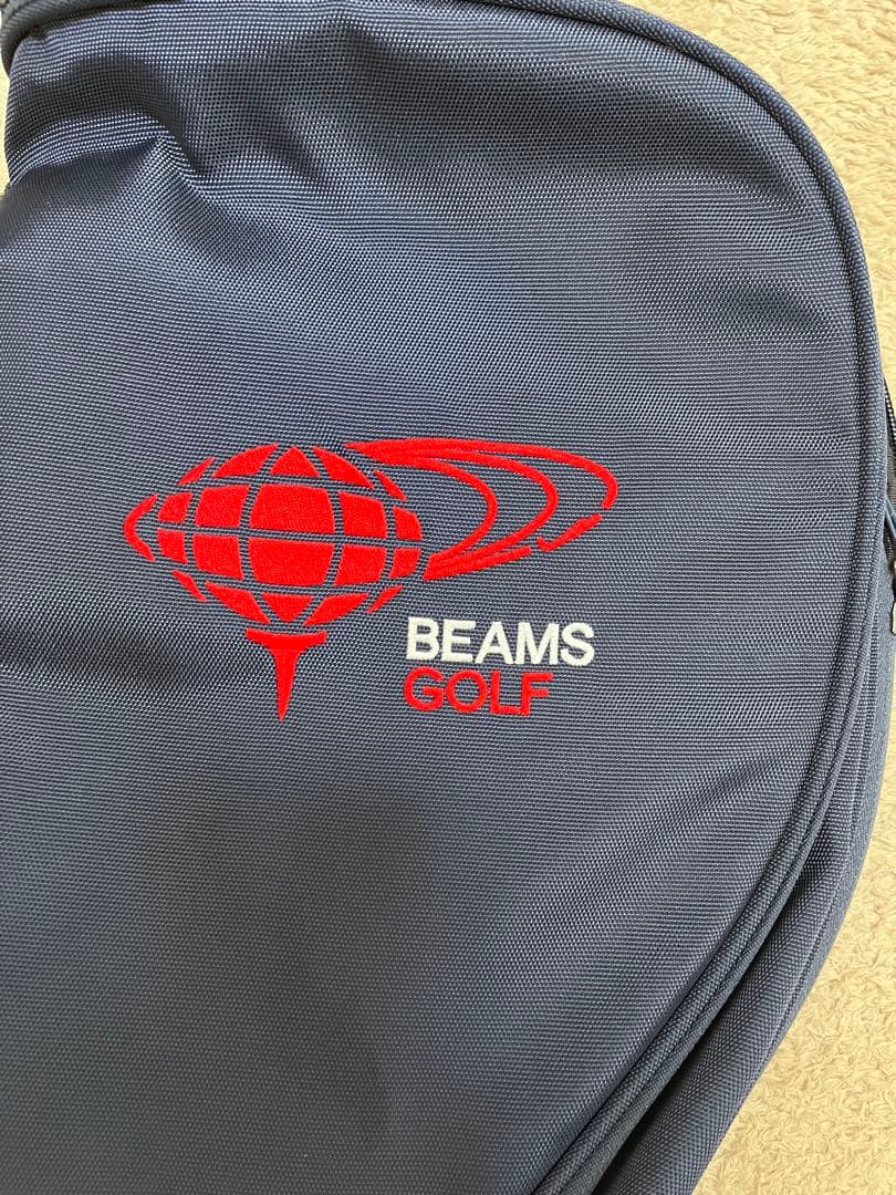 BEAMS GOLF☆ゴルフバッグ ネイビー