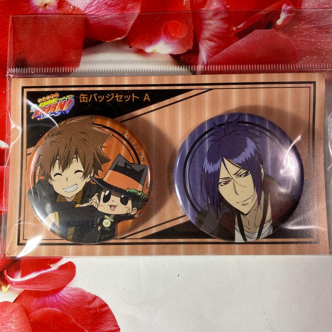 REBORN　JF2017　缶バッジセットA　沢田綱吉　リボーン　六道骸