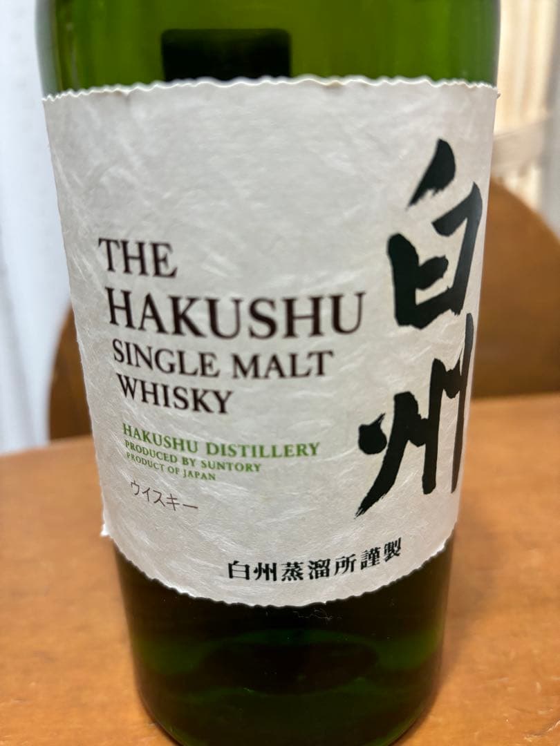 サントリーシングルモルトウイスキー白州４３°７００ｍｌ × 1 本