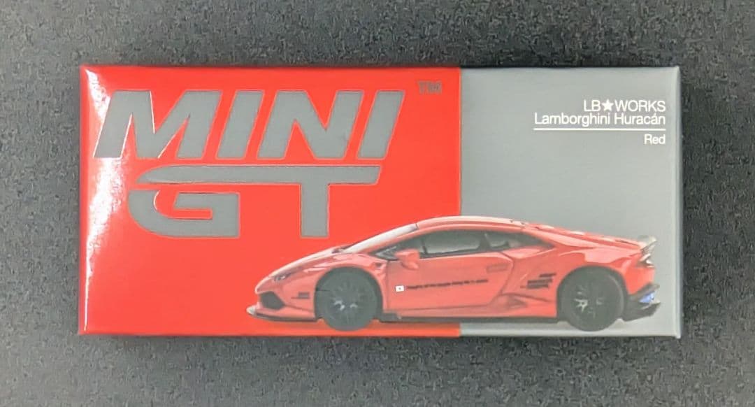 MINI GT LB★WORKS Lamborghini Huracan Red