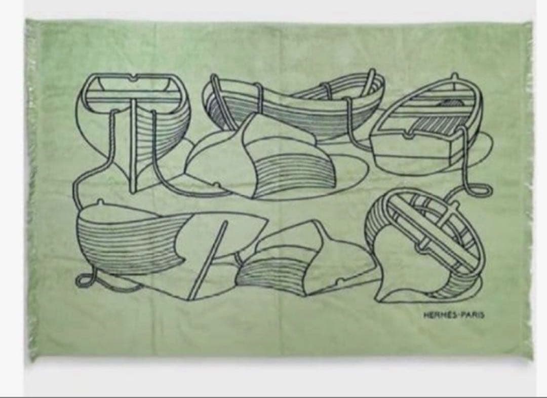 新品未使用　HERMES エルメス 2025年　イヤーズギフト　バスタオル