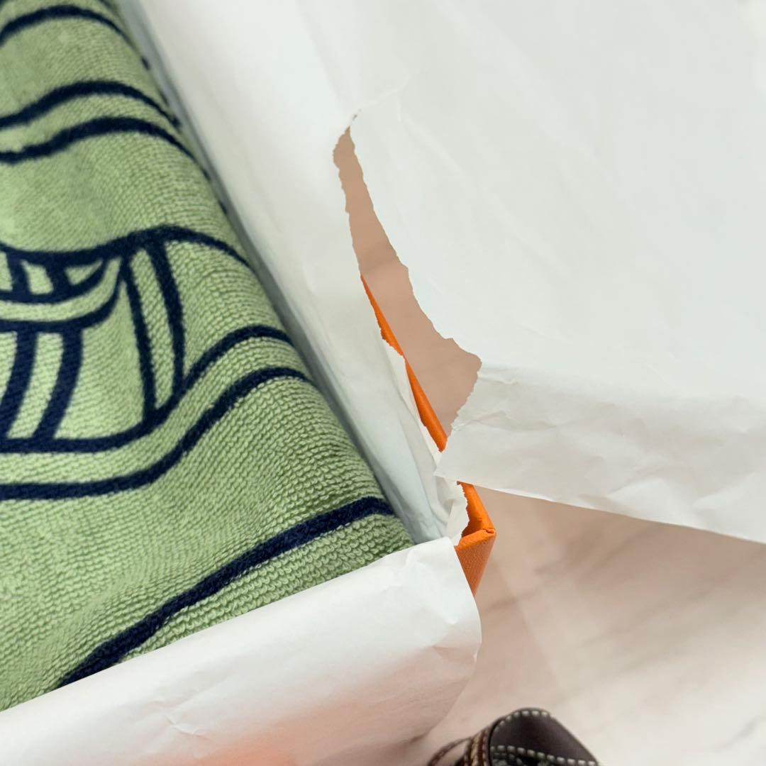 新品未使用　HERMES エルメス 2025年　イヤーズギフト　バスタオル