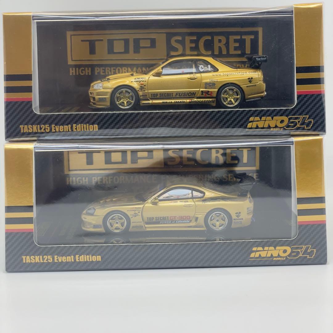 イノモデル 64 TOP SECRET R34&SUPRA TASKL 2025