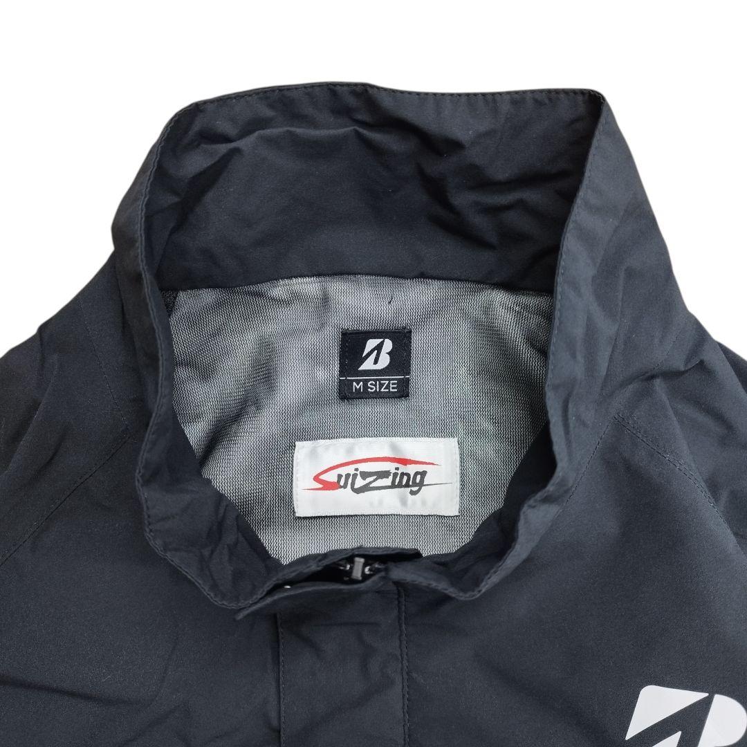 ブリヂストンゴルフ 水神 セットアップ レイン ゴルフウェア 保存袋付 Mサイズ