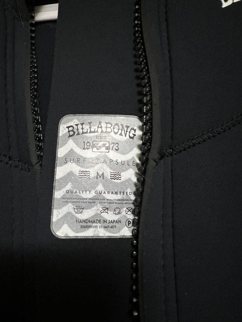 美品ウエットスーツ★2mm3mm M フルスーツ　ビラボン billabong