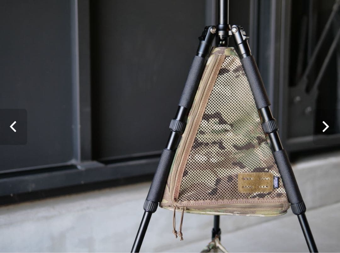 テーブル・チェア・ハンモック BYCRISEORIGINALS /TRIPOD STORAGE /BLACK