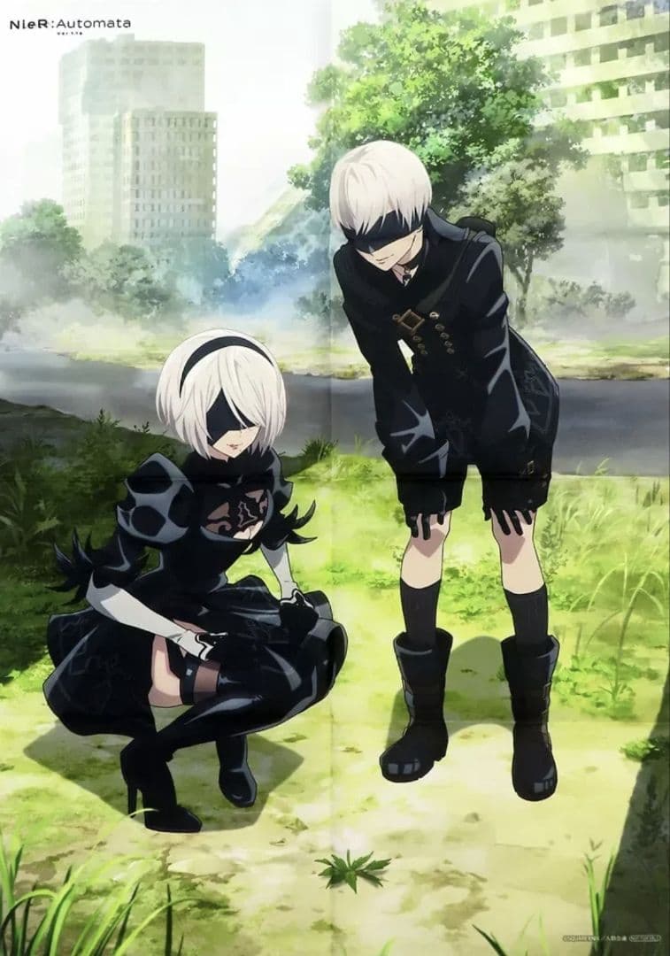 NieR:Automata Ver.1.1a Vol.1 特典 B2布ポスター