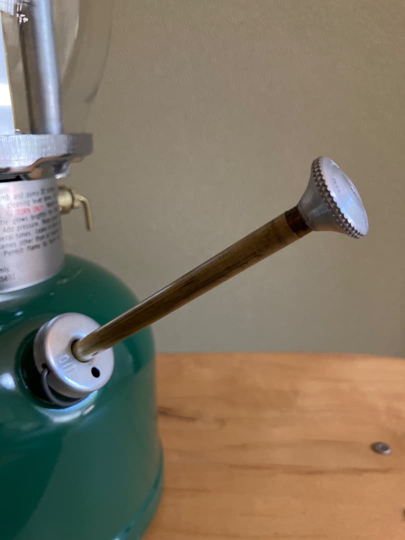 Coleman ランタン 200A700 '80/11 グリーン 取扱説明書付き